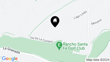 Map of 5731 Lago Lindo, Rancho Santa Fe CA, 92067
