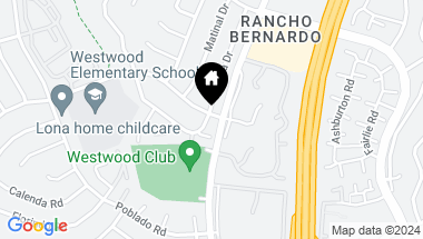 Map of 11493 Matinal Circle, Rancho Bernardo CA, 92127