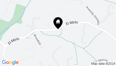 Map of 4941 El Mirlo, Rancho Santa Fe CA, 92067