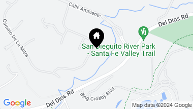 Map of 7867 Camino De La Dora, Rancho Santa Fe CA, 92067