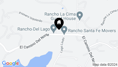 Map of El Camino Del Norte 7, Rancho Santa Fe CA, 92067