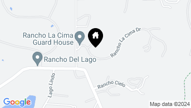 Map of 6882 Rancho La Cima, Rancho Santa Fe CA, 92067