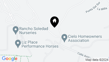 Map of 7247 Camino De Arriba, Rancho Santa Fe CA, 92067