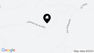 Map of 7918 Camino De Arriba, Rancho Santa Fe CA, 92067