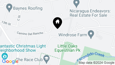 Map of 2892 Lone Jack Road, Encinitas CA, 92024