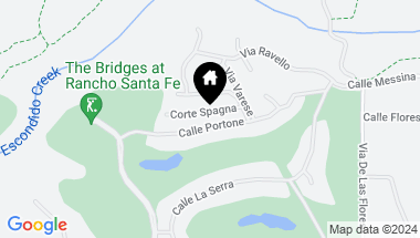 Map of 6955 Corte Spagna, Rancho Santa Fe CA, 92091