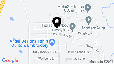 Map of 1405 Westview Lane, Northlake TX, 76226