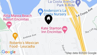 Map of 311 Hana Ct, Encinitas CA, 92024