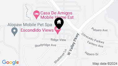 Map of Country Club Drive, Escondido CA, 92029