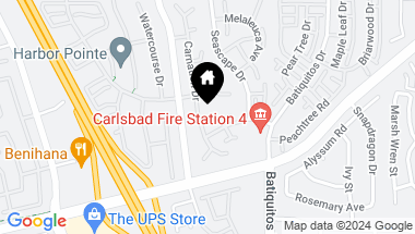 Map of 6935 Carnation Drive, Carlsbad CA, 92011