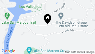 Map of 1423 San Pablo Drive, San Marcos CA, 92078
