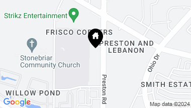 Map of 4783 Preston Road, Frisco TX, 75034