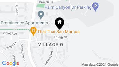 Map of 219 Aurora Ave, San Marcos CA, 92078