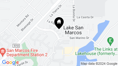 Map of 1015 Lanza Court, San Marcos CA, 92078