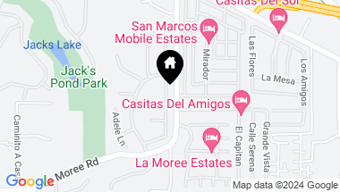 Map of 931 Rose Arbor Drive, San Marcos CA, 92078