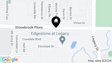 Map of 3996 Idlebrook Drive, Frisco TX, 75034