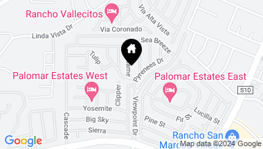 Map of 1930 W San Marcos Blvd Unit: 31, San Marcos CA, 92078