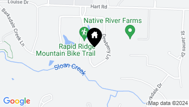 Map of 719 Bending Oak Trail, Fairview TX, 75069