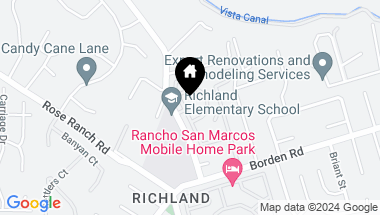 Map of 909 Richland # 100, San Marcos CA, 92069