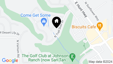 Map of 31170 N TRAIL DUST Drive, San Tan Valley AZ, 85143