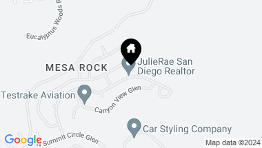 Map of 2252 Rock View Glen, Escondido CA, 92026