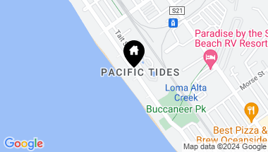 Map of 1323 S Pacific Street, Oceanside CA, 92054
