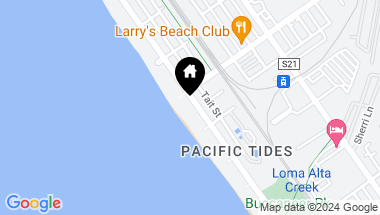 Map of 1211 S Pacific Street B, Oceanside CA, 92054