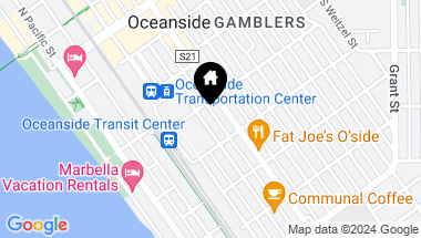Map of 310 S Tremont Street, Oceanside CA, 92054
