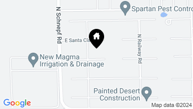 Map of 3720 E VISTA GRANDE --, San Tan Valley AZ, 85140