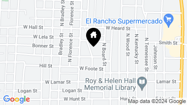 Map of 510 Tucker Street, Mc Kinney TX, 75069