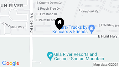 Map of 3161 E GLENEAGLE Drive, Chandler AZ, 85249