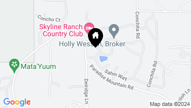 Map of 18218 Paradise Mountain Rd Spc 11, Valley Center CA, 92082