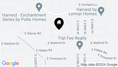 Map of 22782 E STACEY Road, Queen Creek AZ, 85142