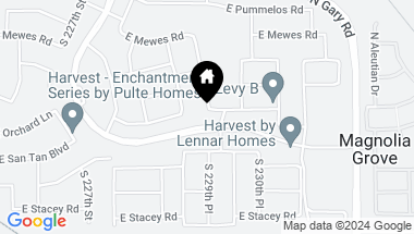 Map of 22929 E ORCHARD Lane, Queen Creek AZ, 85142