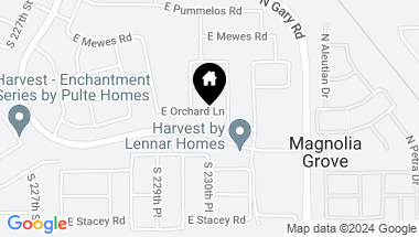 Map of 23025 E ORCHARD Lane, Queen Creek AZ, 85142
