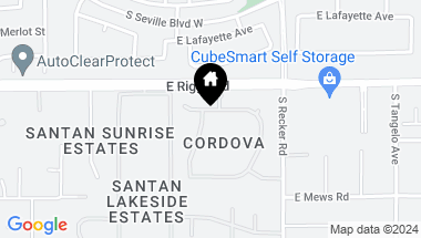 Map of 3869 E AUGUSTA Avenue, Gilbert AZ, 85298