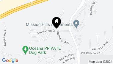 Map of 301 San Dimas Ave, Oceanside CA, 92057