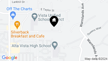 Map of 0 Arcadia Avenue, Vista CA, 92084