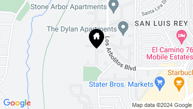 Map of 403 Los Arbolitos Boulevard, Oceanside CA, 92058