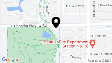 Map of 11733 E Chandler Heights Road Unit: Dismiss, Chandler AZ, 85249