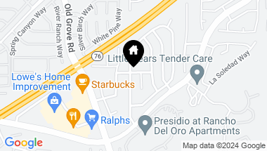 Map of 168 Avenida Del Gado, Oceanside CA, 92057