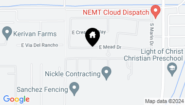 Map of 2111 E MEAD Drive, Gilbert AZ, 85298
