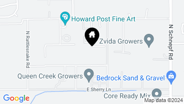 Map of 39667 N COUNTRY Lane, Queen Creek AZ, 85140