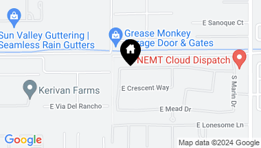 Map of 2051 E ARIS Drive, Gilbert AZ, 85298