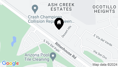 Map of 21913 E ASPEN VALLEY Drive, Queen Creek AZ, 85142