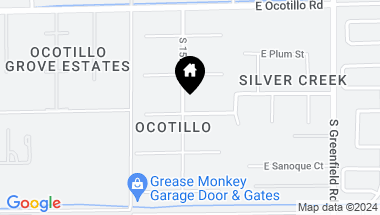 Map of 2120 E COCONINO Drive, Gilbert AZ, 85298