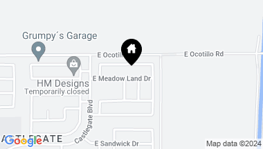 Map of 4868 E MEADOW LAND Drive, San Tan Valley AZ, 85140