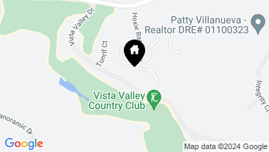 Map of 29421 Vista Valley Drive, Vista CA, 92084
