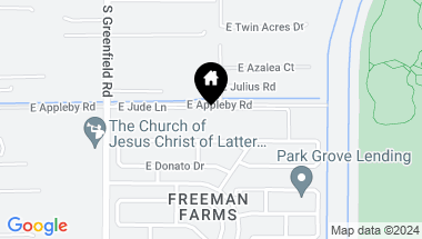 Map of 2573 E JUDE Lane, Gilbert AZ, 85298