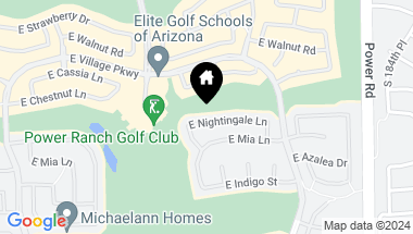 Map of 4512 E NIGHTINGALE Lane, Gilbert AZ, 85298
